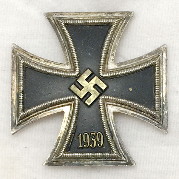 Naval Iron Cross First Class 1939 with Brass Core