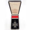 Knights Cross with Original Ribbon & Case by Steinhauer & Lück, “Micro 800”