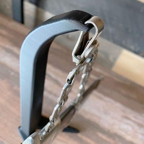 Chained Dagger Hanging Display Stand