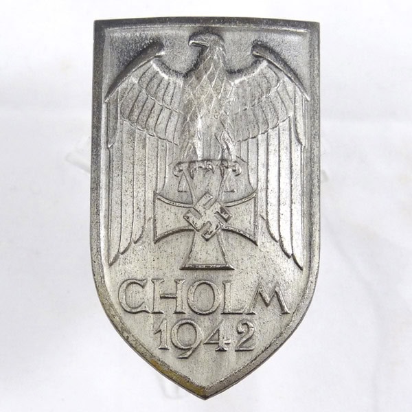 Rare Cholm 1942 Campaign Shield