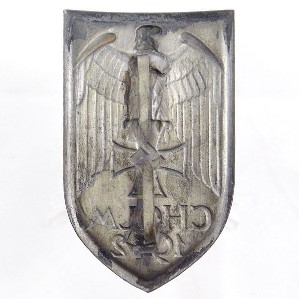 WorldWarCollectibles  German WH Cholm 1942 Campaign Shield