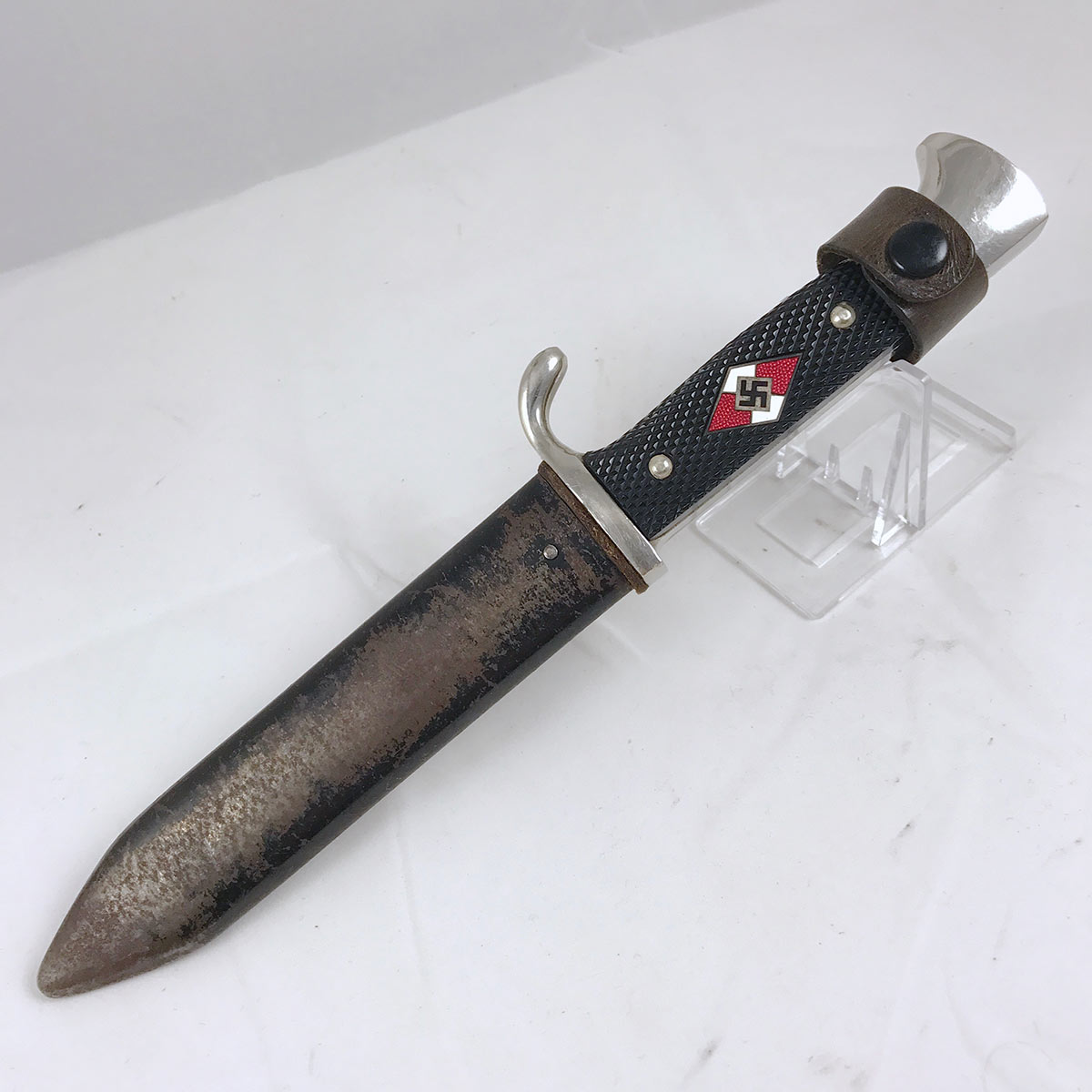 Transitional Double Marked Hitler Youth Knife by J. A. Henckels (M7/10 1937)