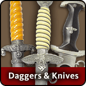 WW2 Nazi German Daggers & Knives
