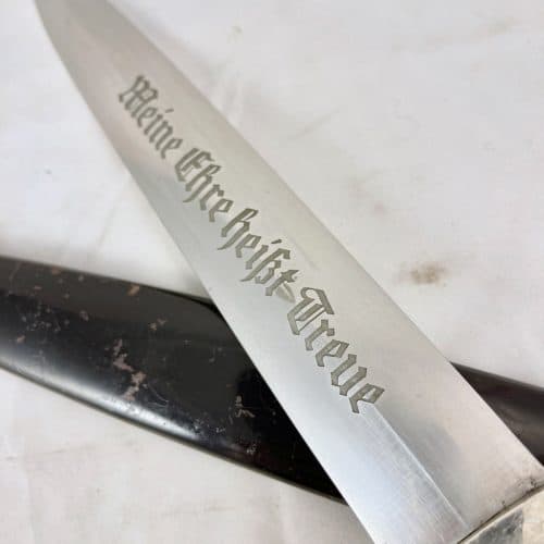 Late War EM SS Dagger by Maker RZM 1196/38 SS (Ed Wusthof)