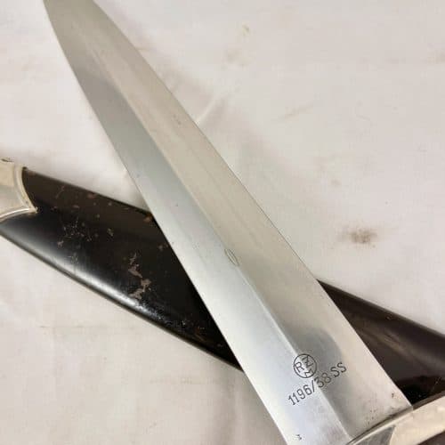 Late War EM SS Dagger by Maker RZM 1196/38 SS (Ed Wusthof)