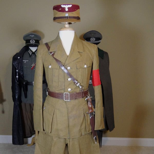 NSDAP SA Political Uniform Tunic, Breeches & Kepi Grouping