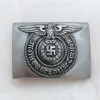 Steel Waffen SS EM/NCO Belt Buckle (unmarked)
